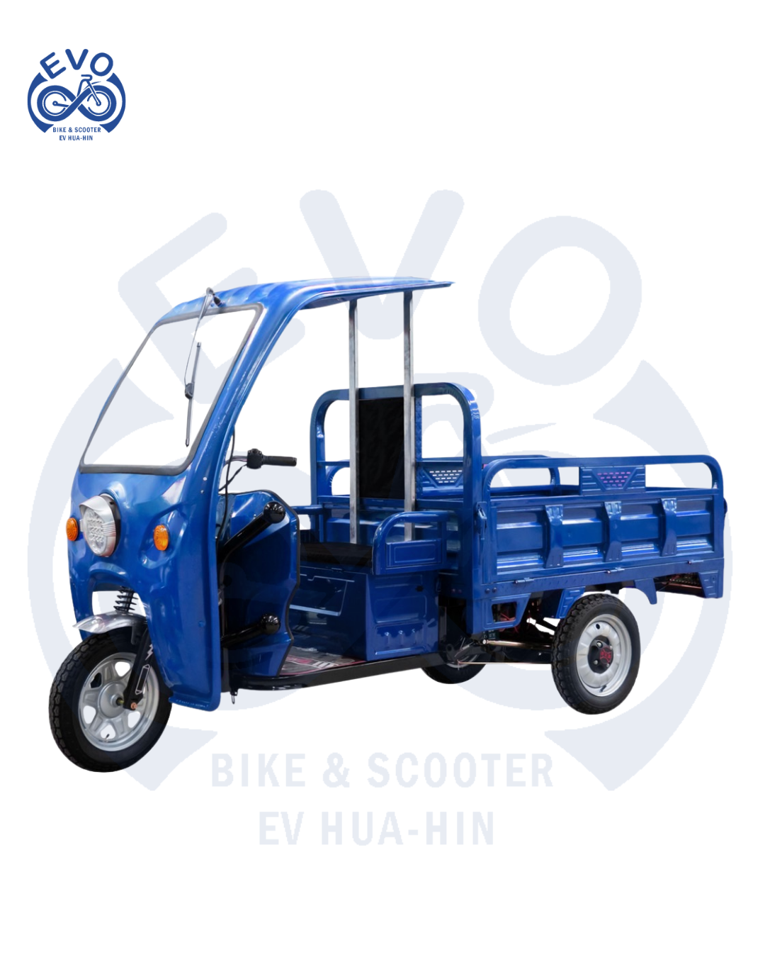  Electric Three-Wheeled Scooter with Roof 1000W - Image 3