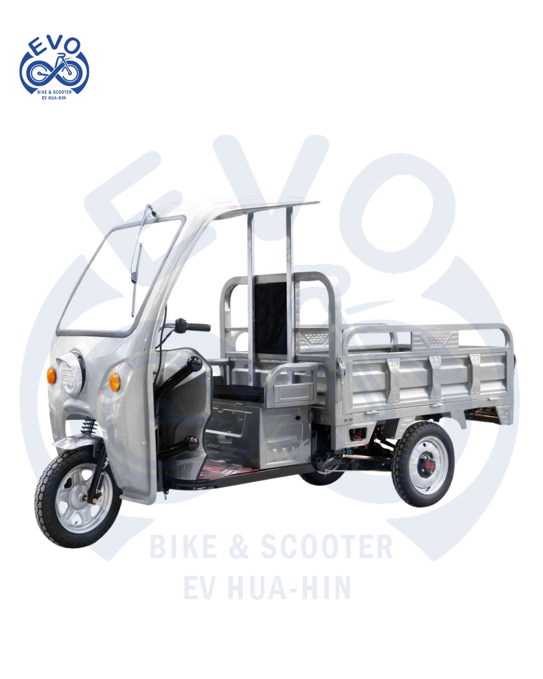  Electric Three-Wheeled Scooter with Roof 1000W - Image 4