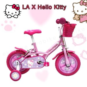 ​ LA 12-inch Kids Bicycle – Hello Kitty Design (Official Licensed by Hello Kitty)