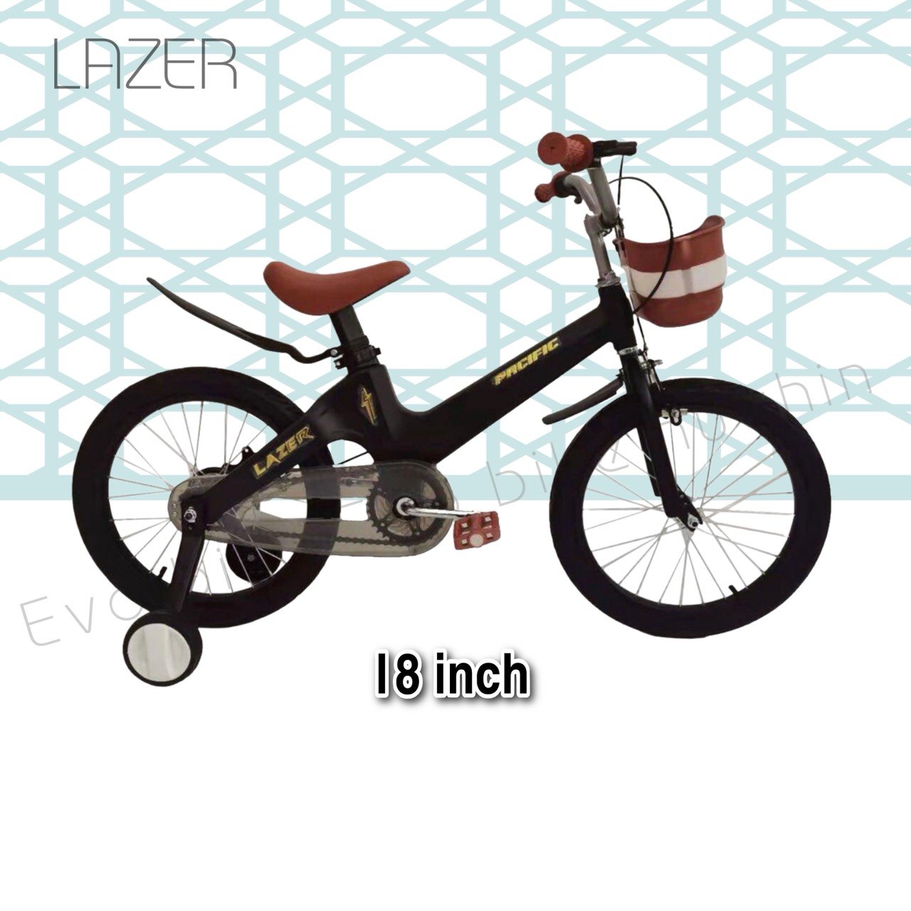  LAZER PACIFIC 18-inch Kids Bicycle – Magnesium Alloy Frame - Image 3