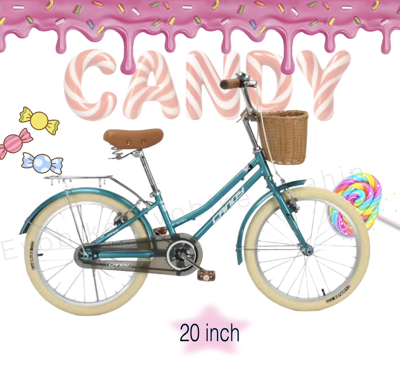  Candy Mary 20-inch Girls' City Bike