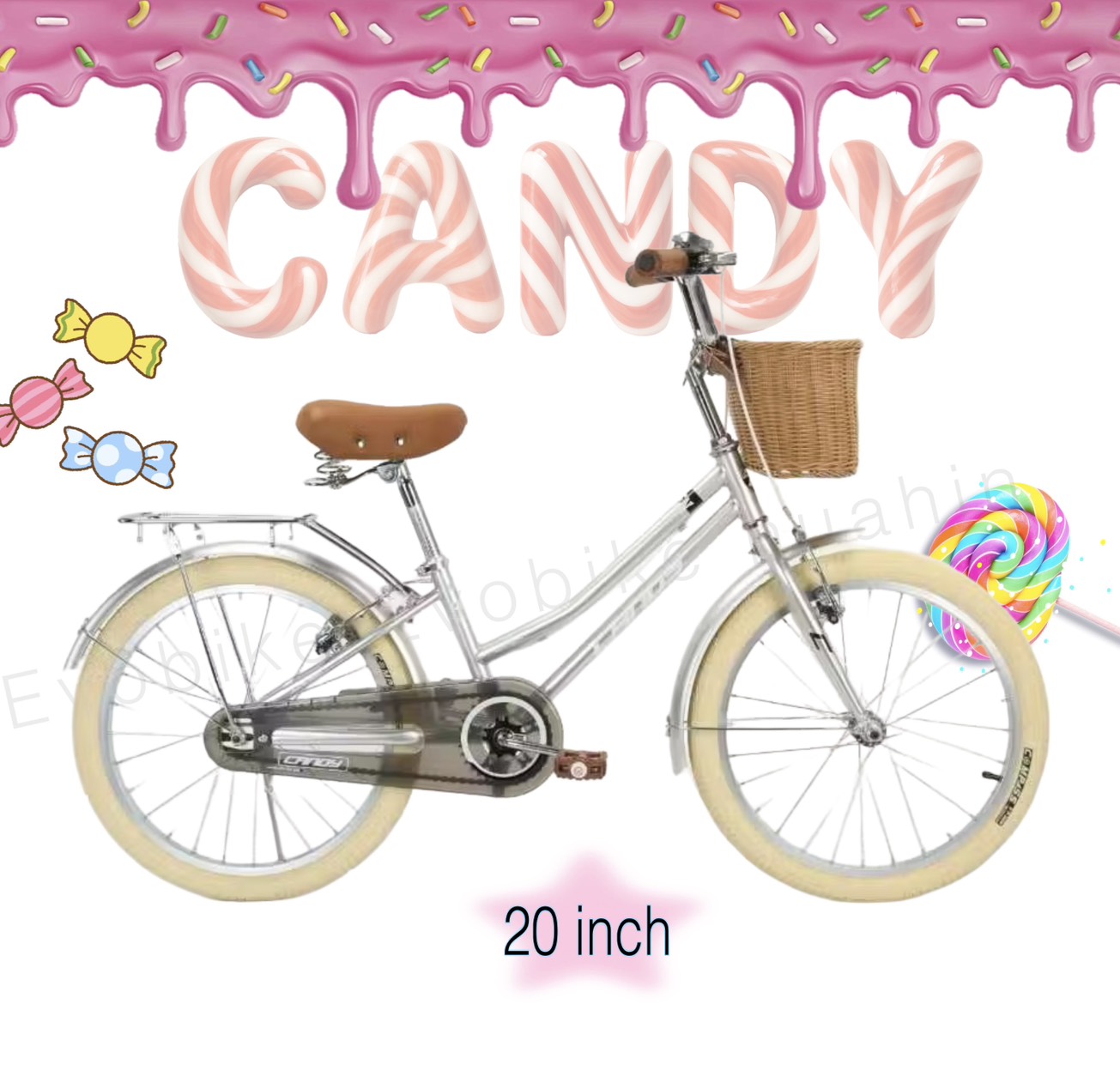  Candy Mary 20-inch Girls' City Bike - Image 3